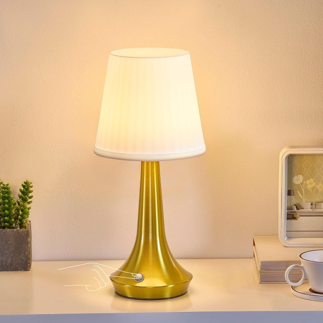 Rechargeable Cordless RGB Table Lamp 4000mAh Battery Dimmable