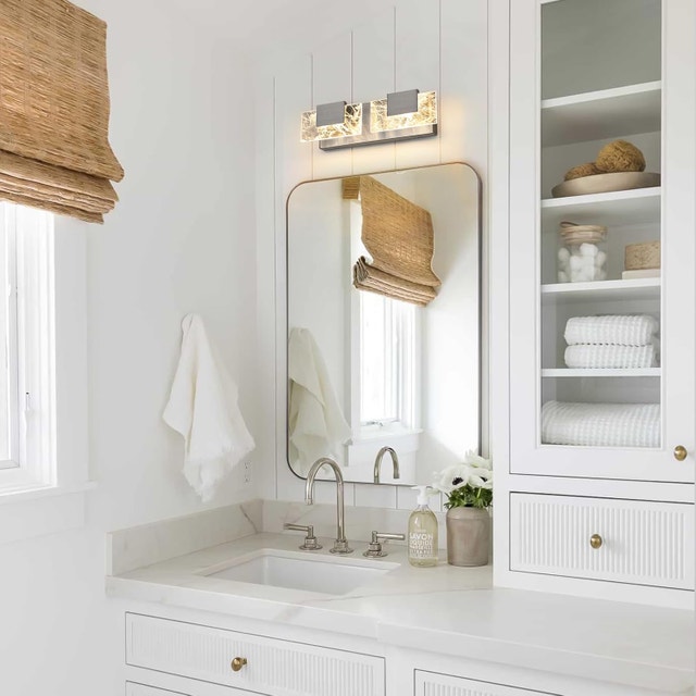 16 inch Brushed Nickel LED Bathroom Vanity Light - photo 5
