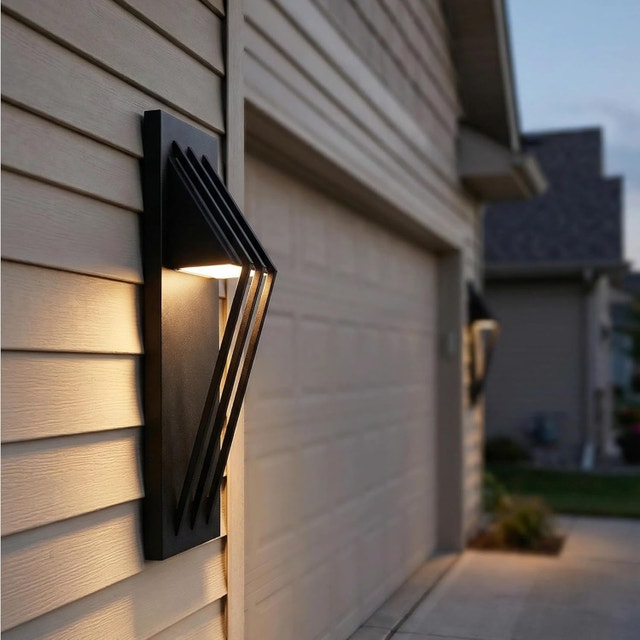 17.7 inch Modern Outdoor Wall Sconce, Waterproof LED Wall Light - photo 3