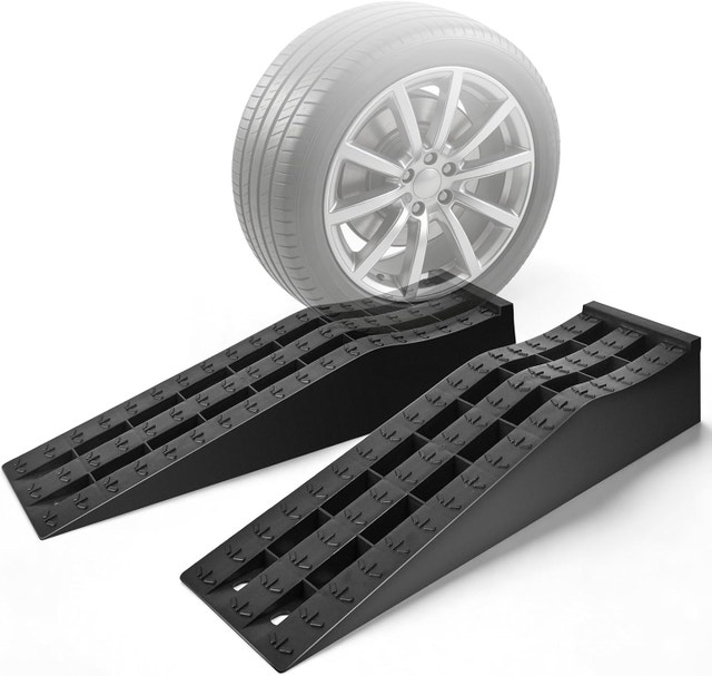 Car Ramps for Oil Changes - 10,000 lb Capacity