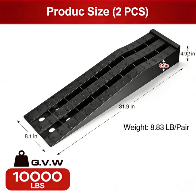 Car Ramps for Oil Changes - 10,000 lb Capacity - photo 3