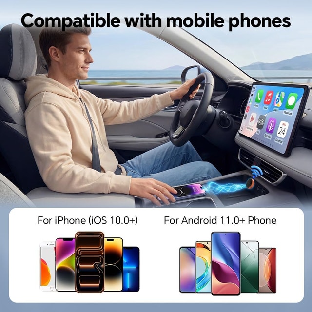 Carlinkit Mini Ultra 3 Wireless CarPlay & Android Auto Adapter - photo 5