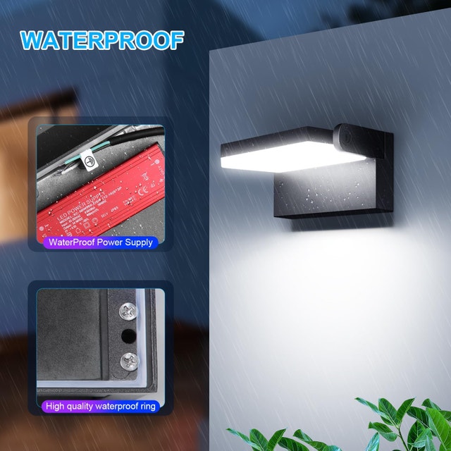 60W LED Wall Pack Light 6000LM 5000K Outdoor Waterproof - photo 4