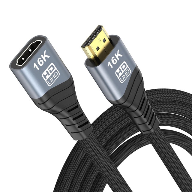 HDMI 2.2 Extension Cable 1.5M, 16K/8K/4K Ultra High Speed