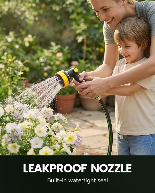 Garden Hose Nozzles Lawn & Garden 10 Adjustable Patterns - photo 4