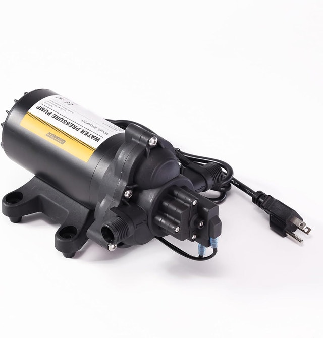 110V Water Pump 4.0 GPM 45 PSI Diaphragm Self Priming