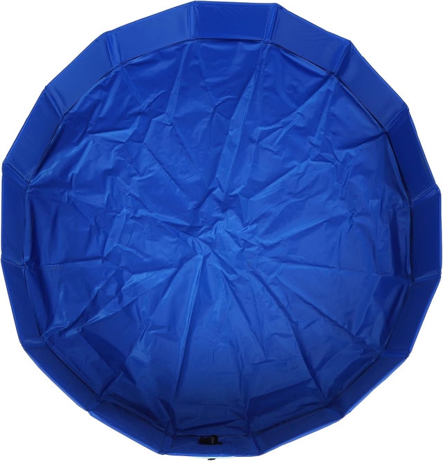 Foldable Pet Pool 80x30cm PVC Collapsible Dog Bath Tub - photo 5