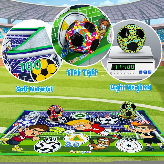 Dr.Rapeti Soccer Ball Game Set for Kids, Mini Soccer Set - photo 3