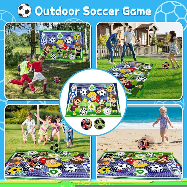 Dr.Rapeti Soccer Ball Game Set for Kids, Mini Soccer Set - photo 5