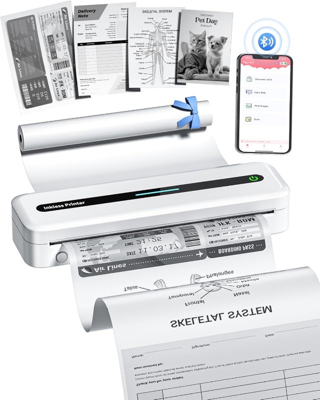 M832 Portable Wireless Thermal Stencil Printer