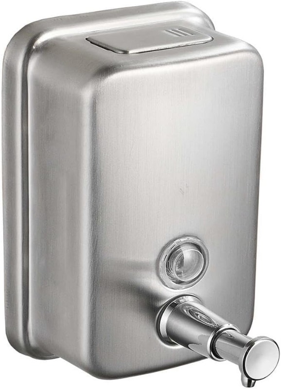 Two (2) Wall-Mounted 500ml Stainless Steel Soap Dispensers
