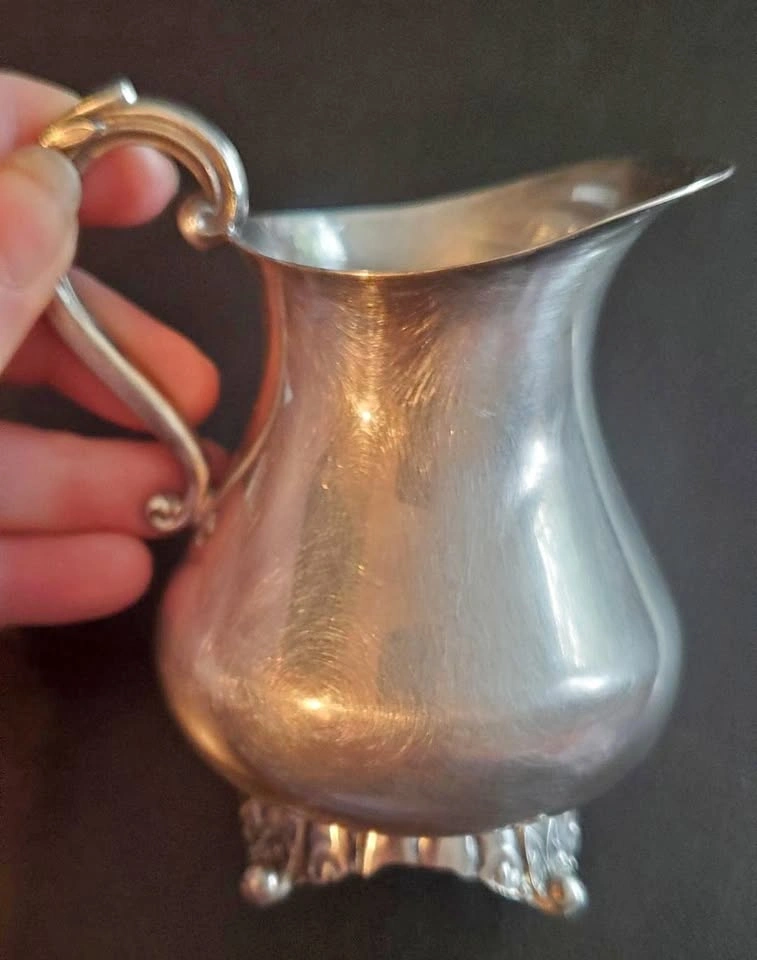 Vintage Silver Plated Creamer