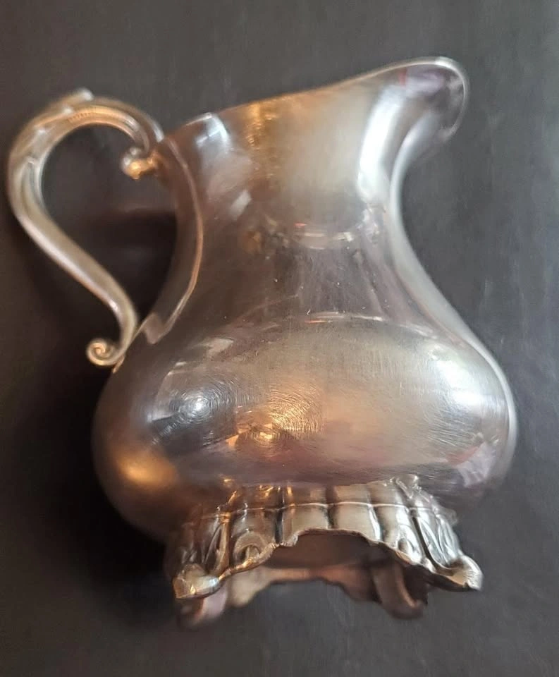 Vintage Silver Plated Creamer - photo 2