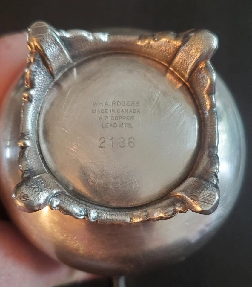 Vintage Silver Plated Creamer - photo 4