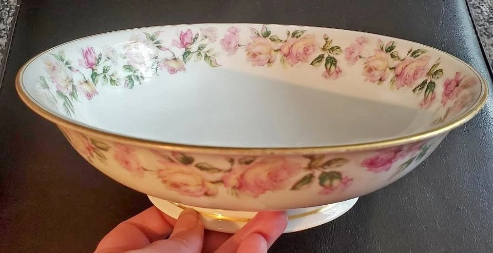 Antique Haviland Limoges Porcelain Serving Bowl