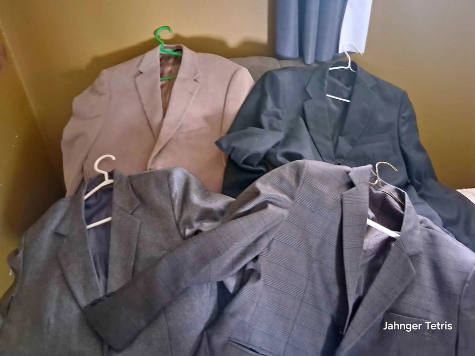 Set of Men's Suit Jackets and Blazers