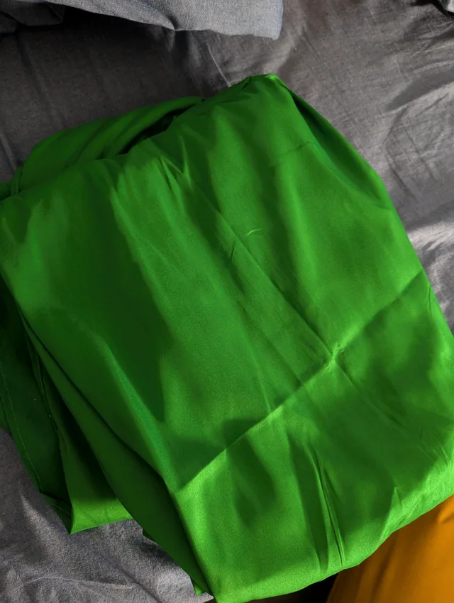 EMART Green Screen Backdrop Curtain – 8.5 x 10 ft thumbnail