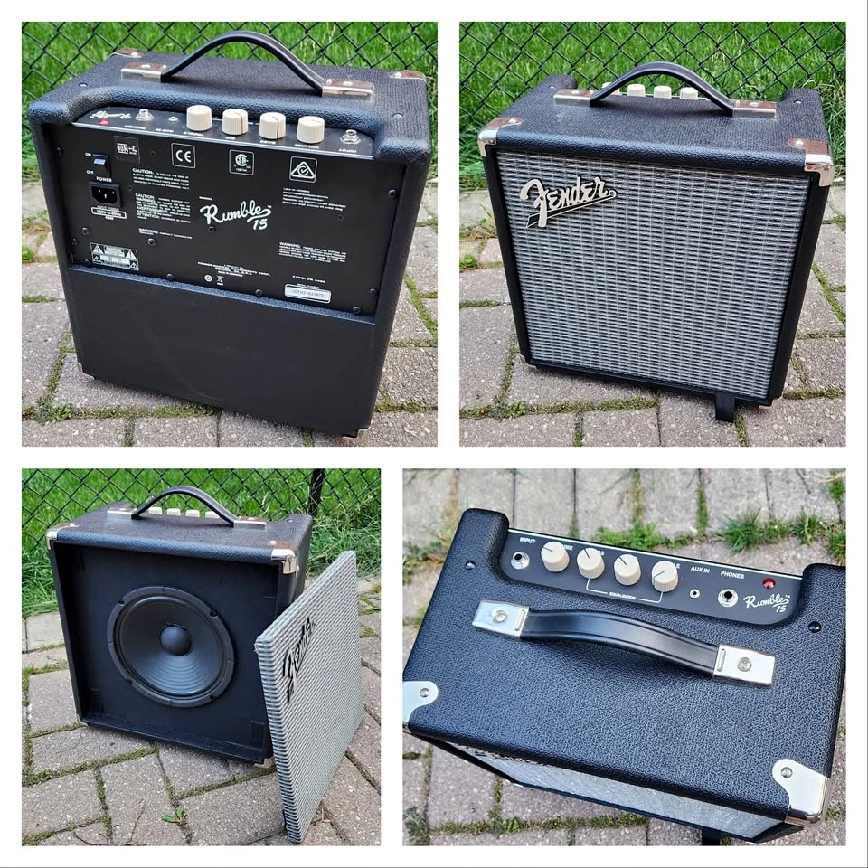 Fender Rumble 15 Bass Guitar Amplifier