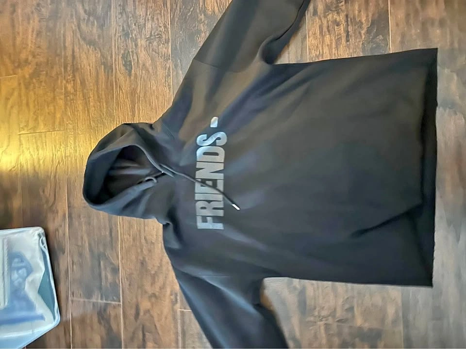 Vlone Hoodie Black