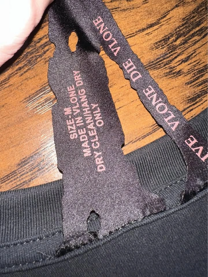 Juice WRLD Vlone Shirt Black - photo 3