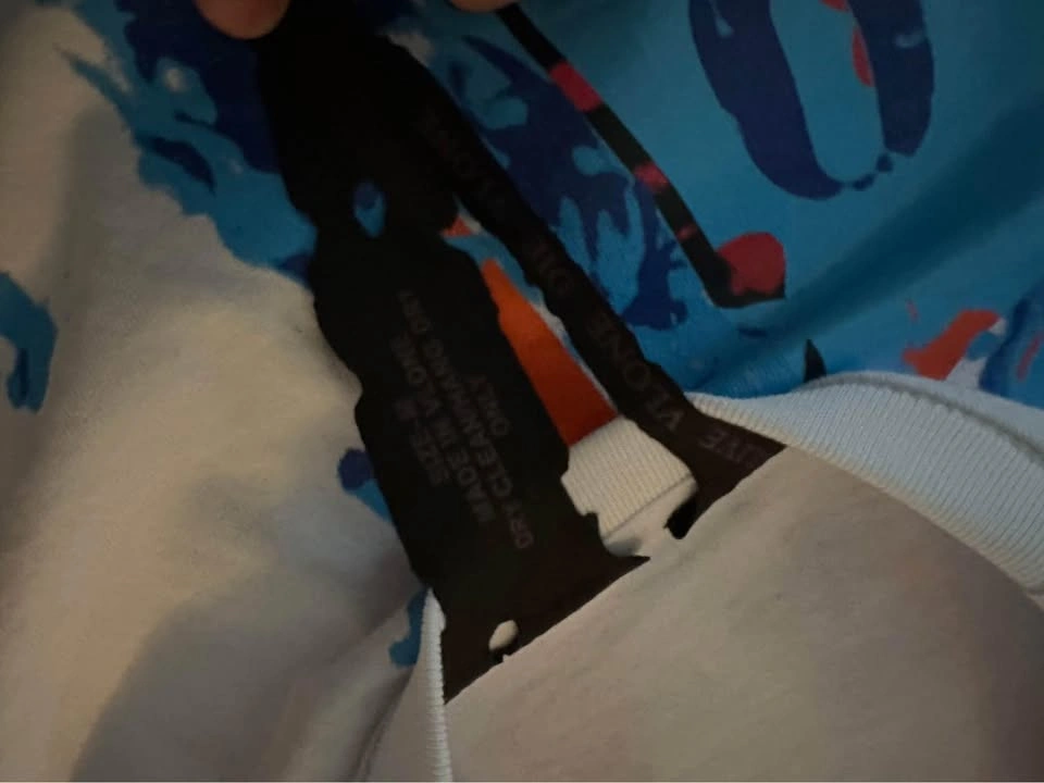 Juice WRLD Vlone Shirt White - photo 2
