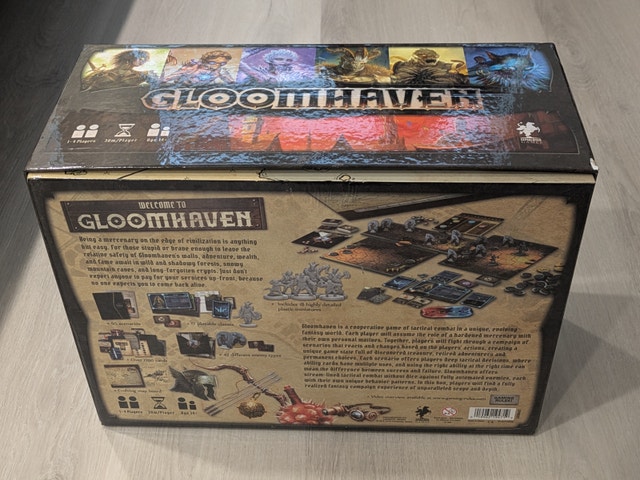 Gloomhaven (Board Game) – Used / Opened – Great Condition - photo 5