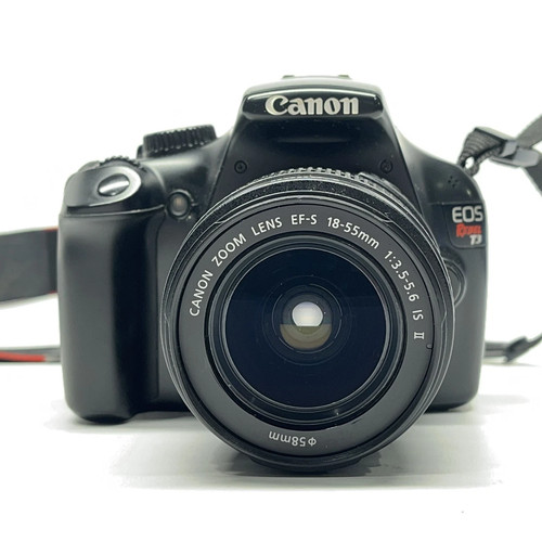 Canon EOS Rebel T3 Black Digital SLR Camera