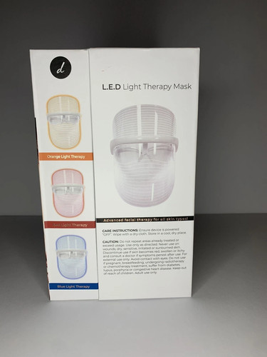 L.E.D Light Therapy Mask 3 COLOUR *NEW IN BOX* - photo 3