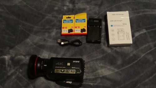 Ordro 4K Digital Video Camera 24MP UHD 30x WiFi HDR-AC3 - photo 2