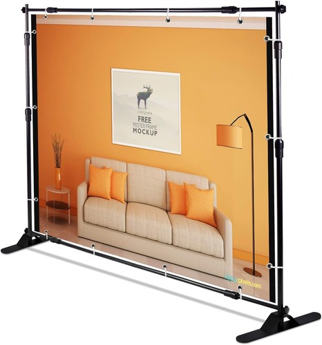 AkTop 10 x 8 ft Heavy Duty Backdrop Banner Stand Kit - photo 3