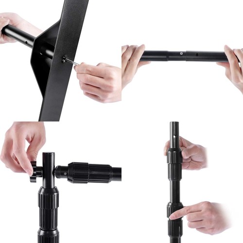 AkTop 10 x 8 ft Heavy Duty Backdrop Banner Stand Kit - photo 4