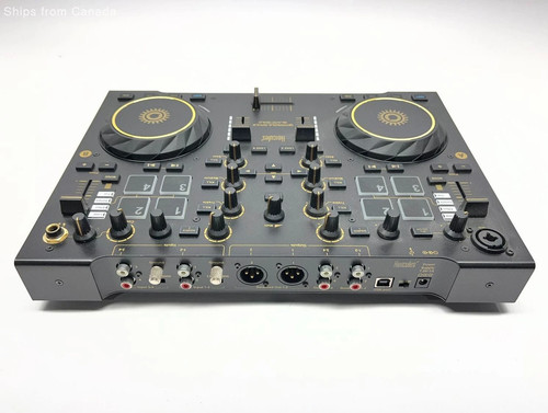 Hercules DJ Console RMX2 Black-Gold Mixing Board w/ Bag - photo 5
