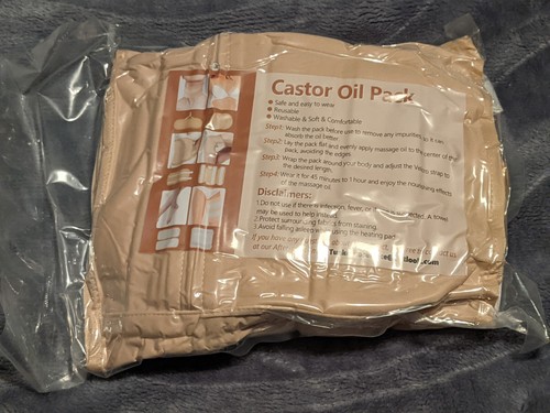 TUAKETOO Castor Oil Body Wrap Liver Detox Wrap 9pcs - NEW - photo 2