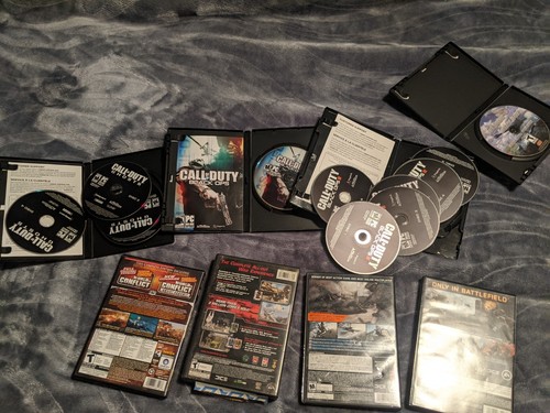 Lot of 7 Assorted War PC Games: COD/Battlefield/WOC - photo 4