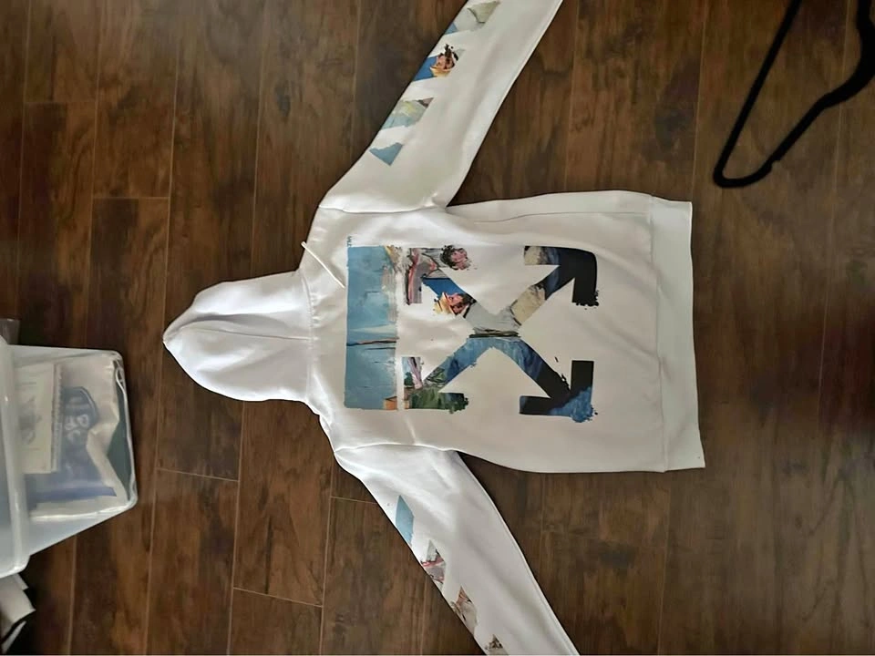 Off White Hoodie White