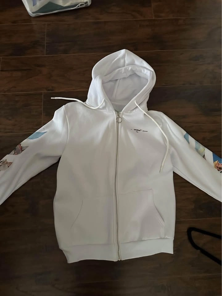 Off White Hoodie White - photo 2