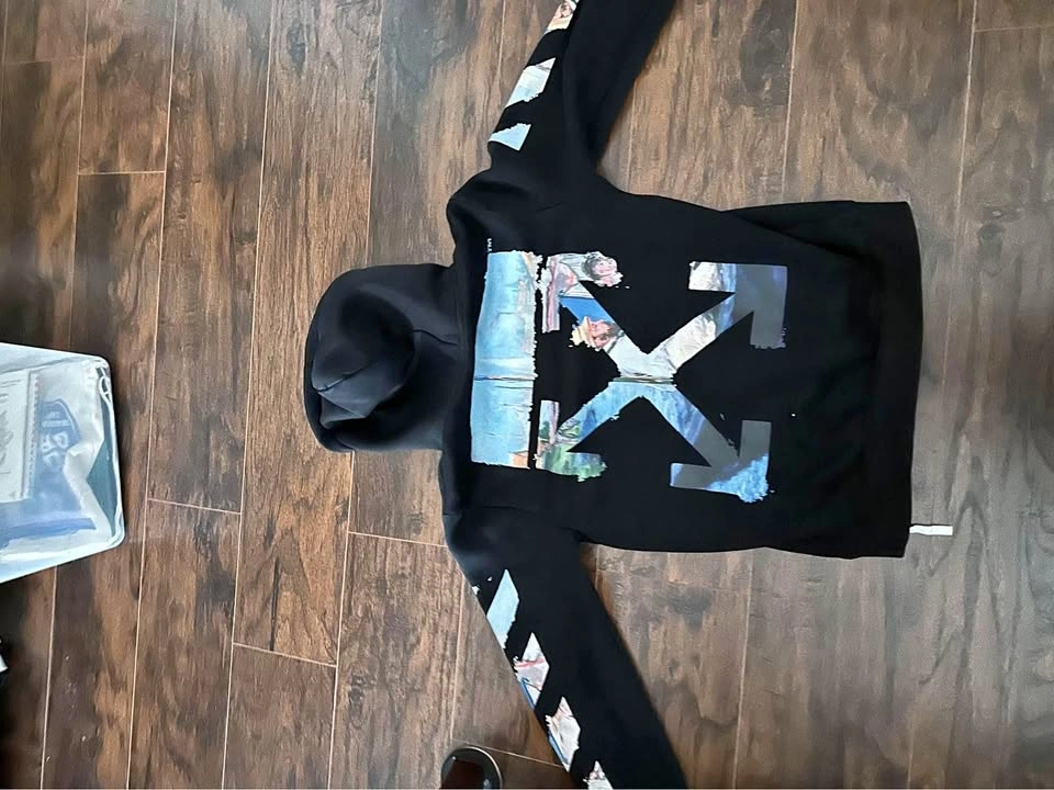 Off White Hoodie Black