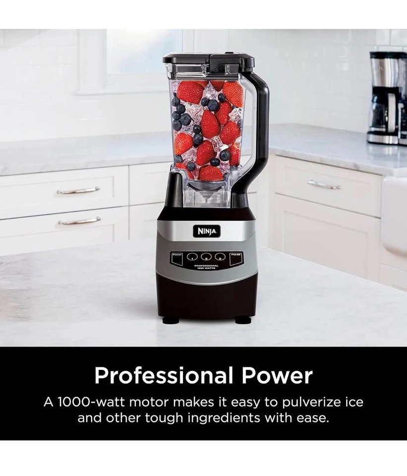 Ninja NJ601AMZ Professional Blender 1000W 72oz Pitcher - photo 5