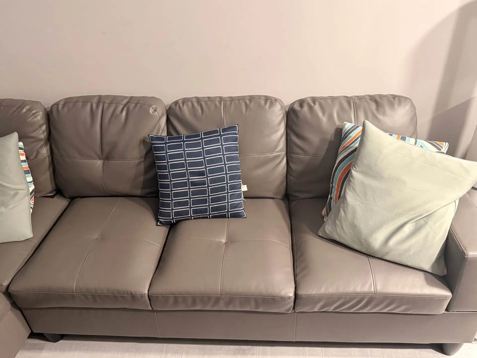 Wayfair Sectional Sofa with Ottoman - Gently Used
