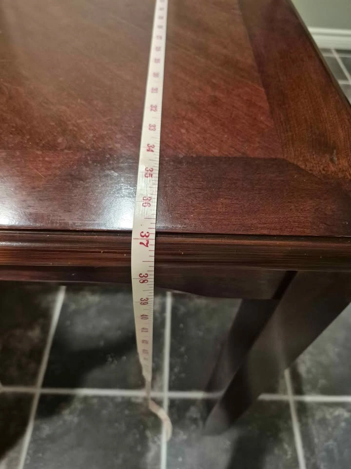 Wood Dining Table with extension sleeve - photo 4