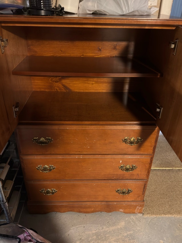 Solid Wood Armoire - photo 2
