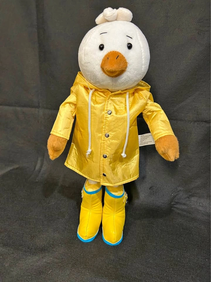 18” Debi Lilly Standing Duck in Raincoat – Spring/Easter Decor