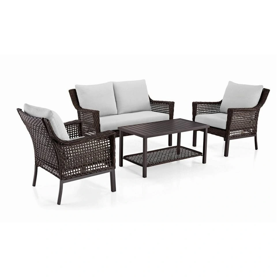 Hometrends Belmont 4-Piece Patio Conversation Set - photo 2