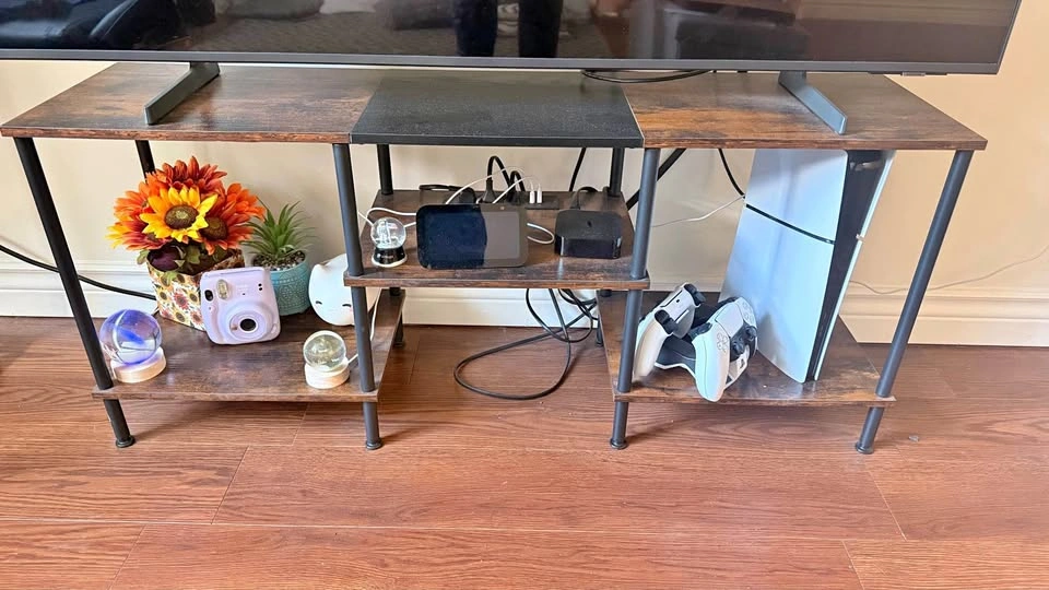 Rustic Industrial TV Stand