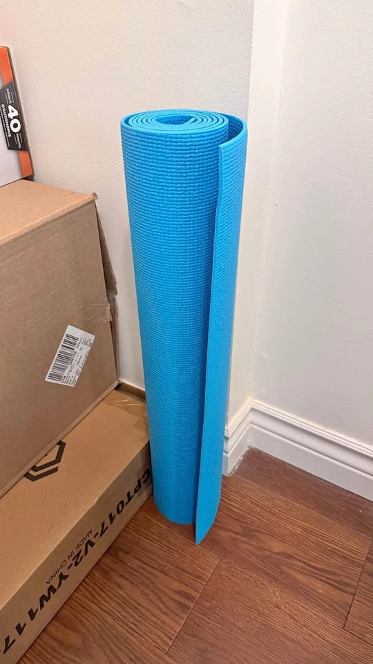 Blue Yoga Mat