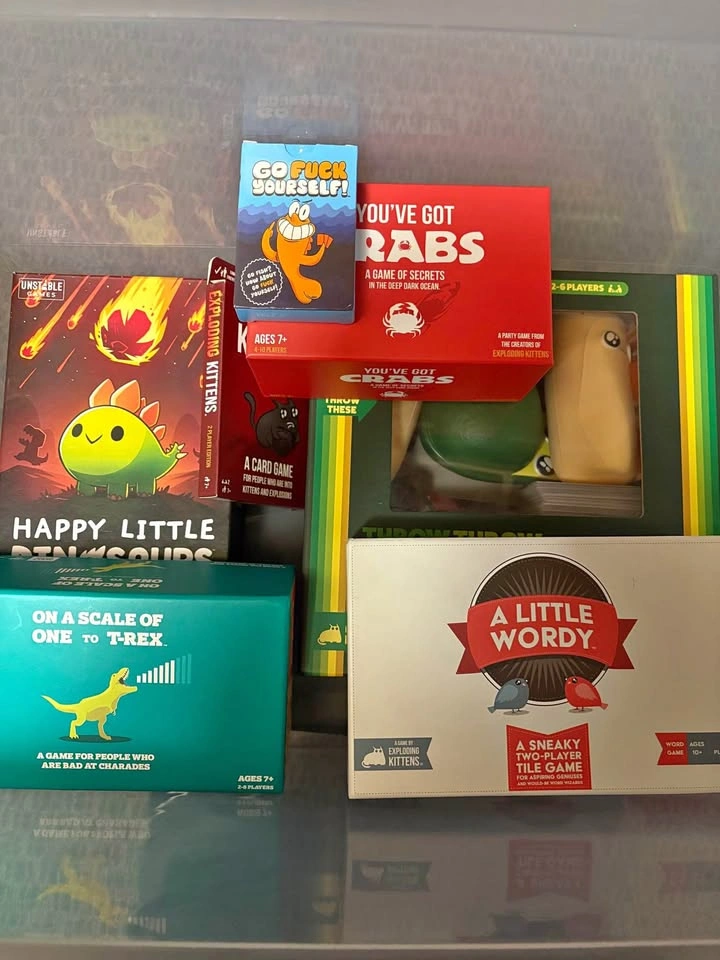 Board Game & Card Game Bundle | Exploding Kittens Collection