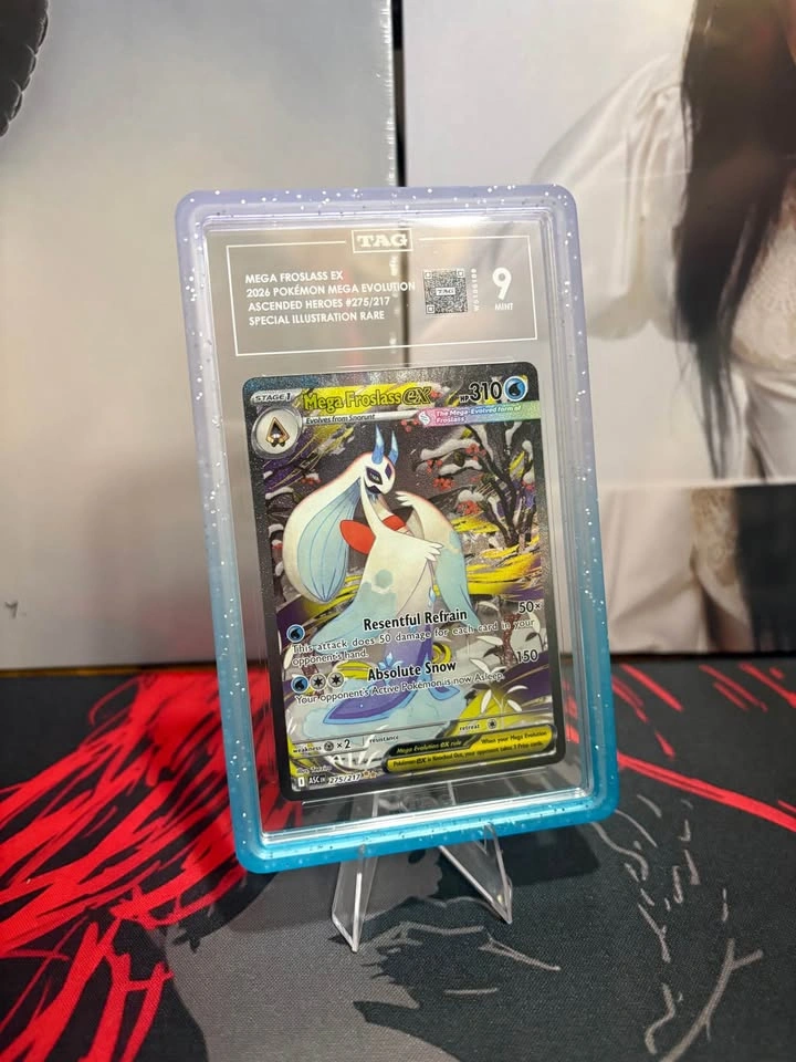 Pokemon Card TAG 9 Mega Froslass EX Ascended Heroes # 275/217 - photo 3