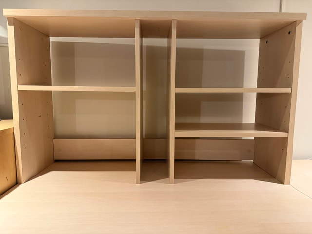 L-shaped desk with hutch and drawer unit - photo 3
