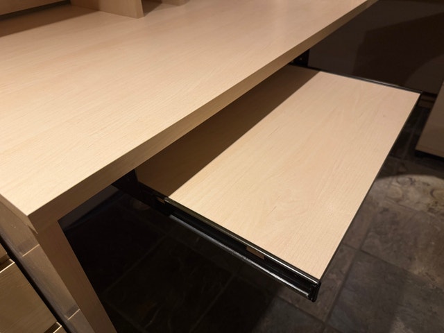 L-shaped desk with hutch and drawer unit - photo 4
