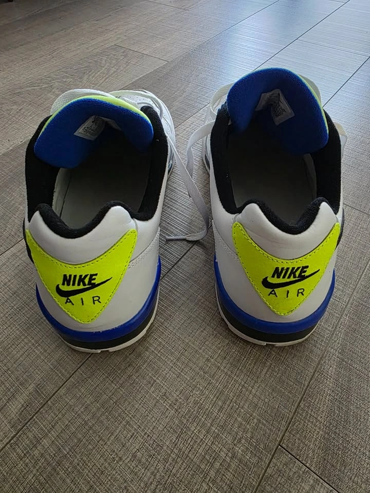 Nike Air Cross Trainer 3 Low 'White Volt Blue' - photo 2
